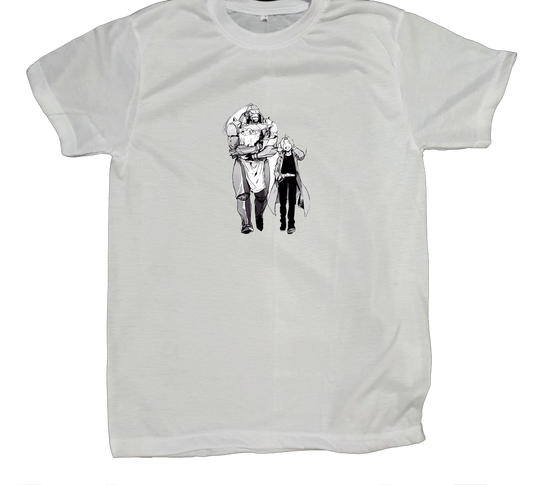 full metal alchamest t- shirt fat White 1
