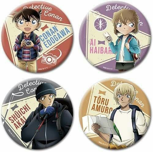 Detective Conan brooch 1