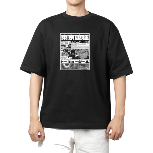 Tokyo ghoul t- shirt One Size Black 1