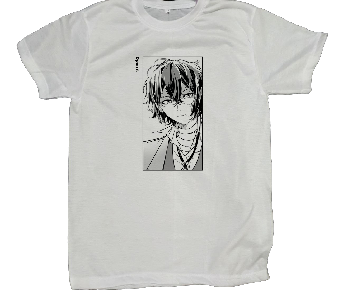Bungo Stray Dogs t- shirt fat White 1