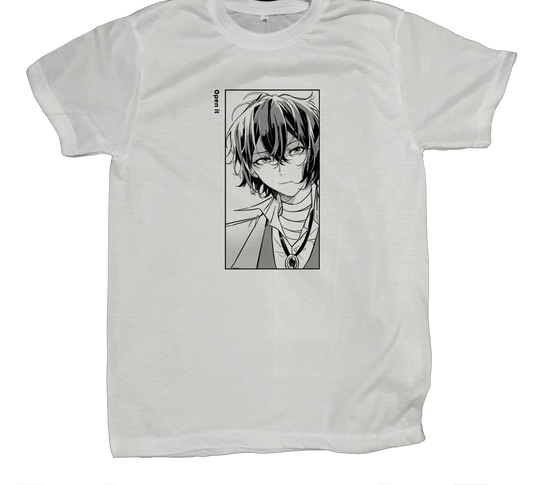 Bungo Stray Dogs t- shirt fat White 1