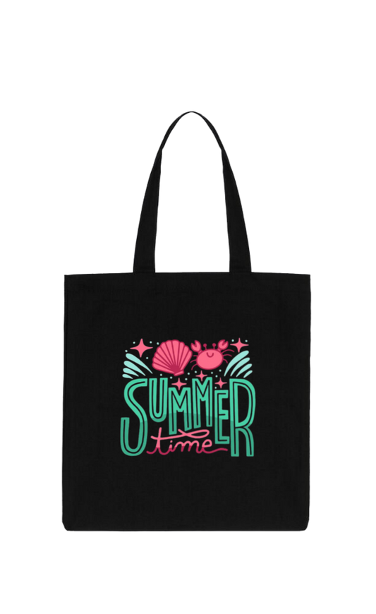 Summer Vibes tote bag Black 1