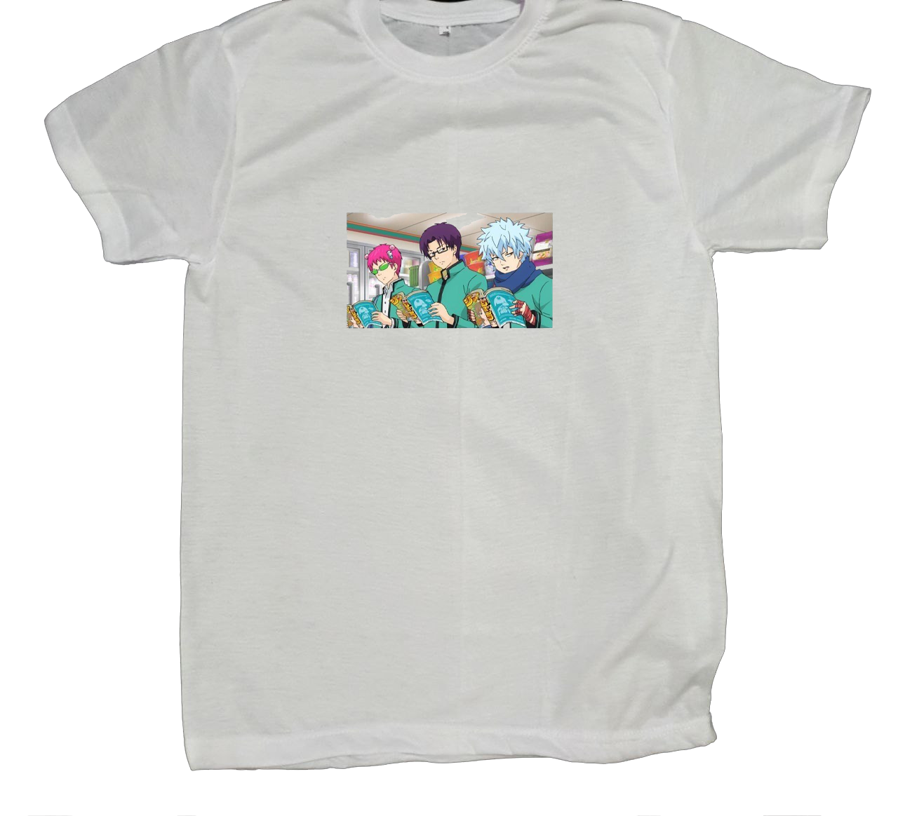 The Disastrous Life of Saiki K t- shirt fat White 1