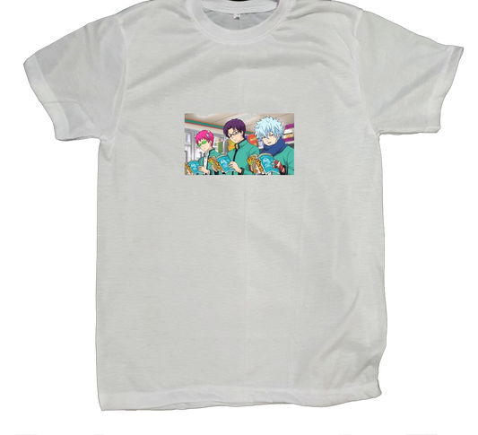 The Disastrous Life of Saiki K t- shirt fat White 1