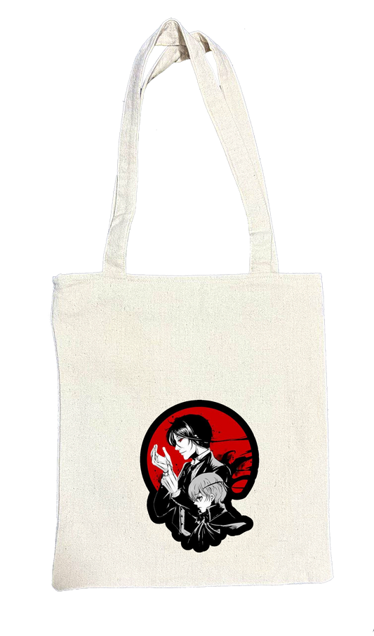 black butler tote bag beige 1