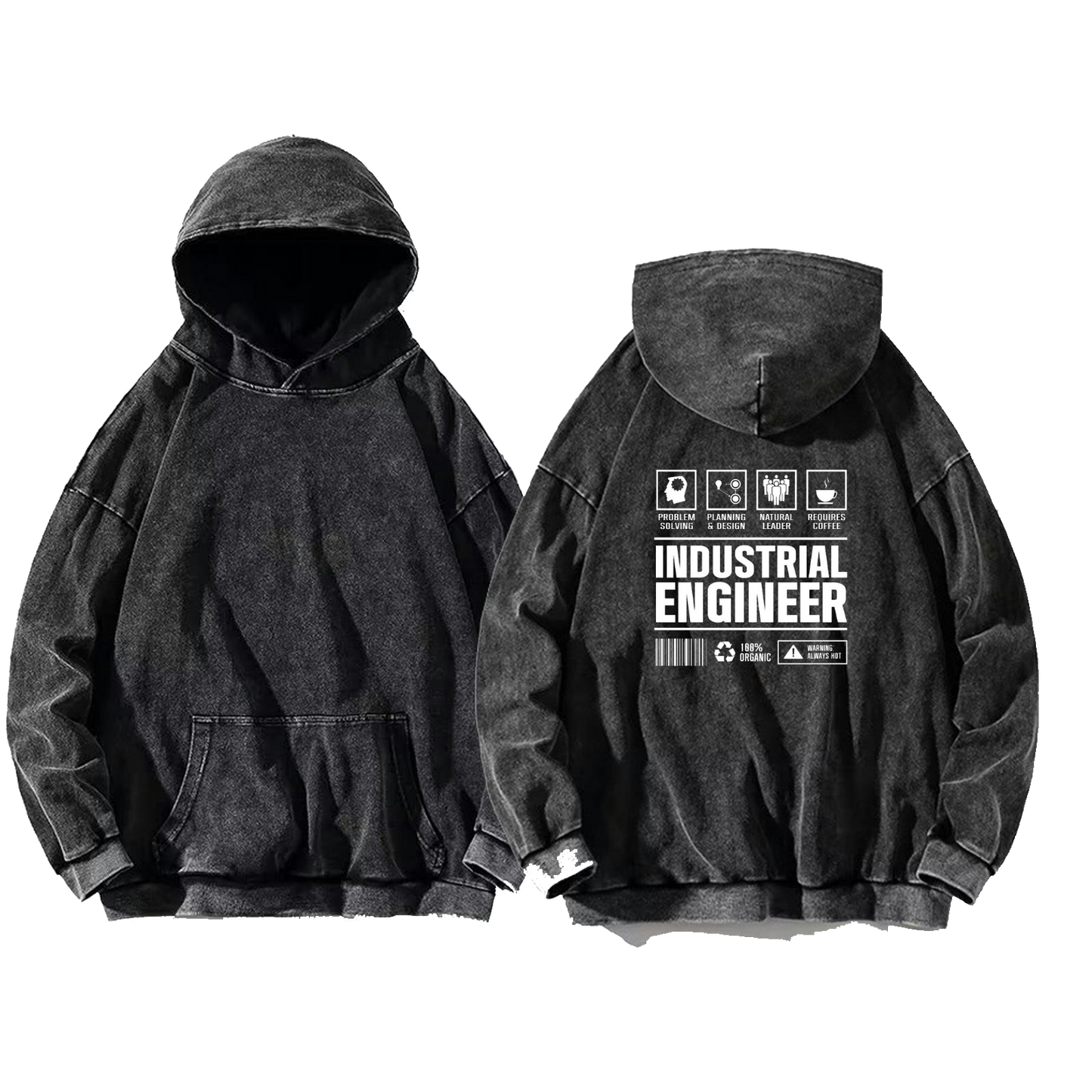 DENTIST oversize hoodie Washed back 104