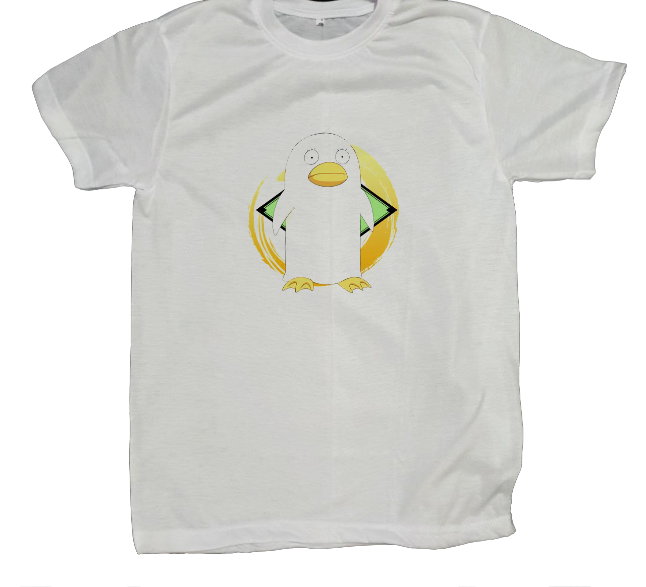 gintama t- shirt fat White 1