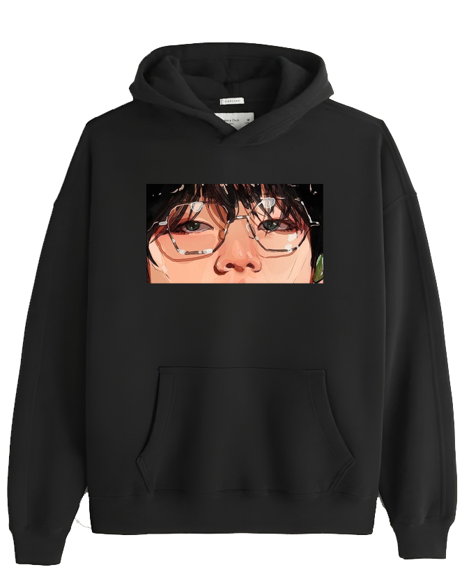 BTS One Size hoodie Black 1