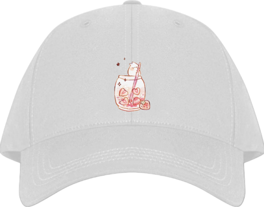 bunny Baseball cap White  1