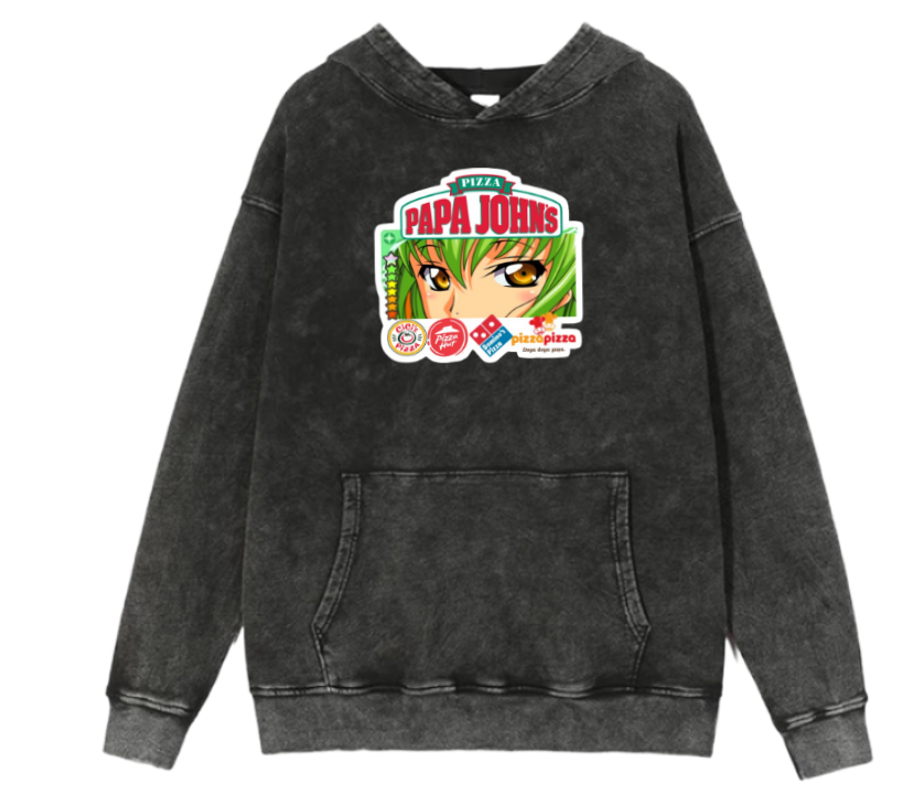 Code Geass One Size hoodie Washed 1