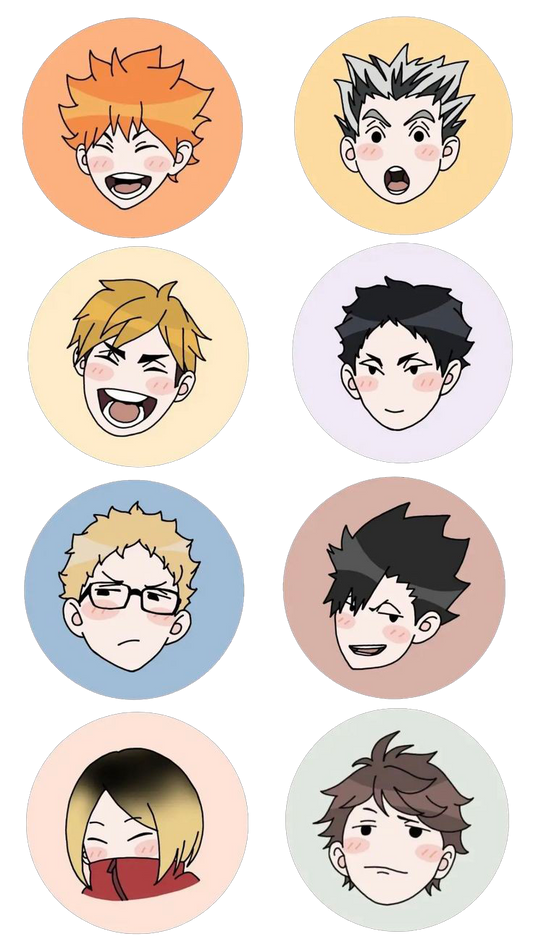 !!Haikyuu brooch 2