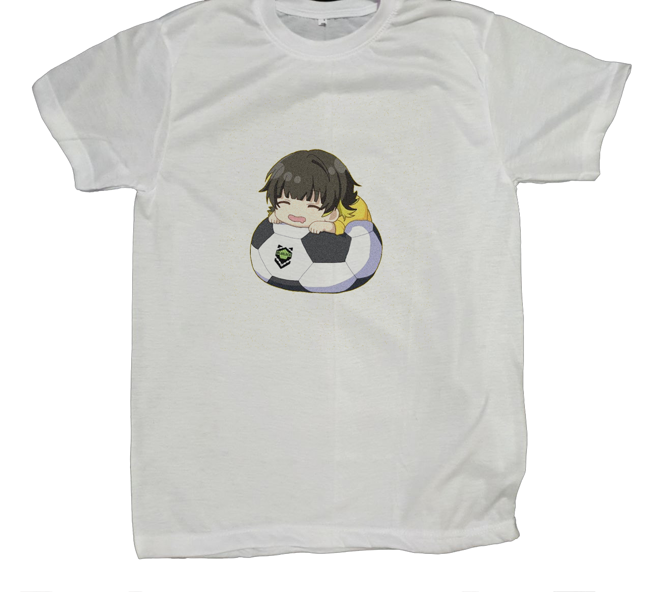 blue lock t- shirt fat White 1
