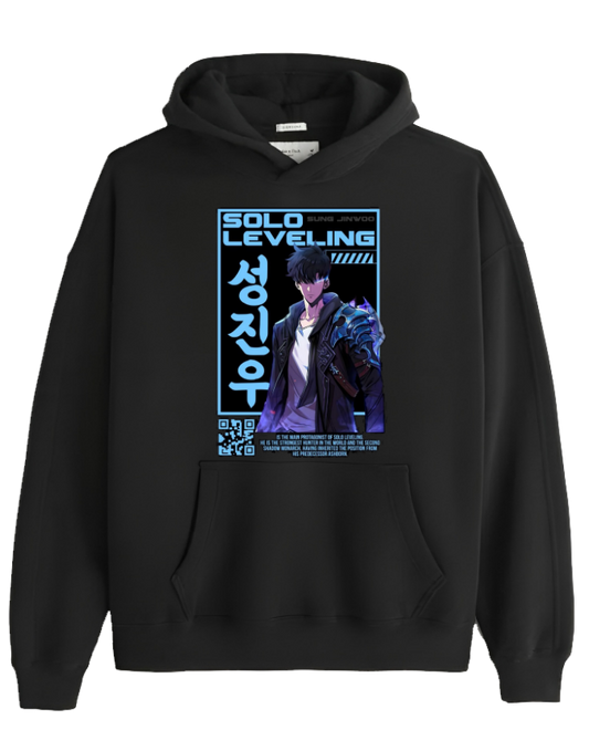 Solo Leveling One Size hoodie Black 1