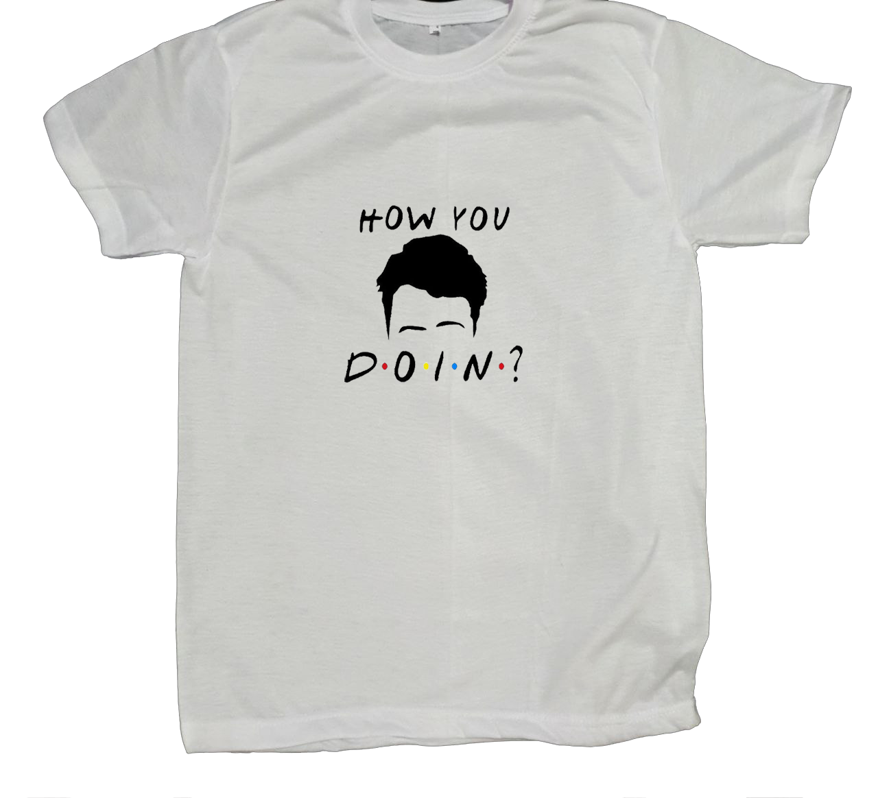 Friends t- shirt fat White 1