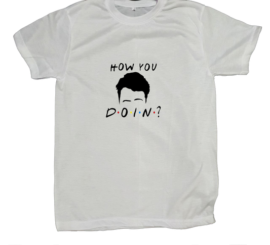 Friends t- shirt fat White 1