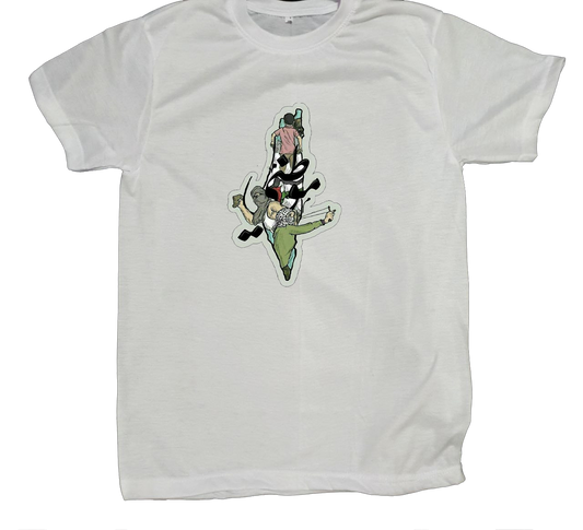 Palestine t- shirt fat White 1