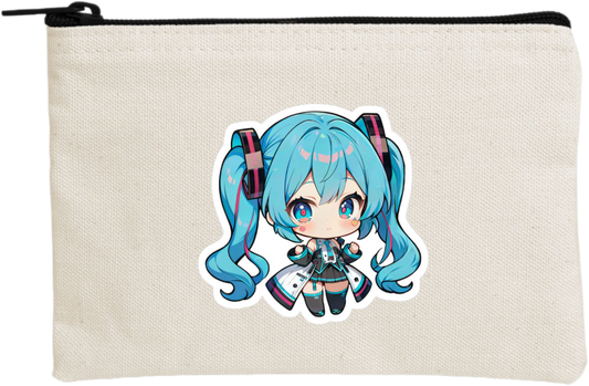miku pencil case Beige 1