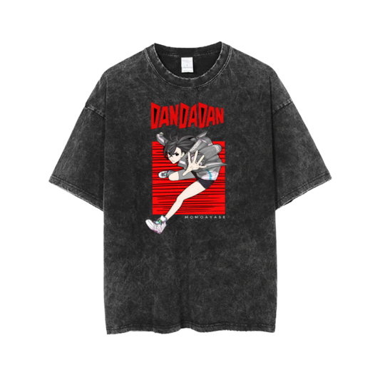 Dandadan t- shirt One Size Washed 1