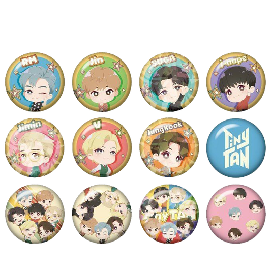 BTS brooch badge 1