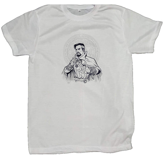 Marvel t- shirt fat White 1