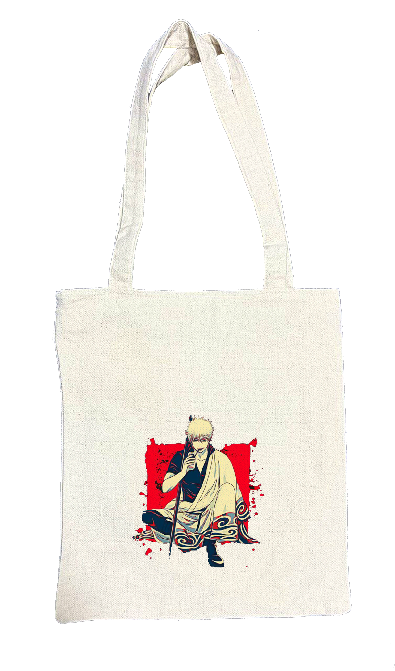 gintama tote bag beige 1