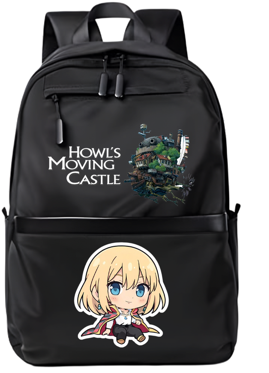 howl's moving castle  School Backpack bag 1