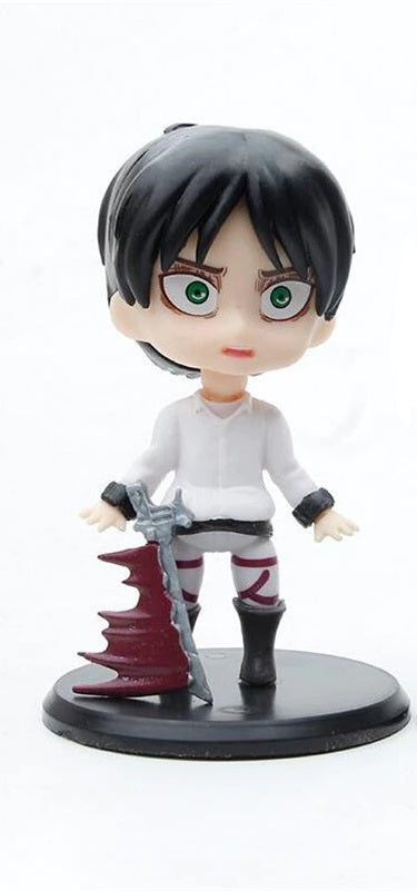 Figura Levi Eren Yeager Anime Attack On Titan