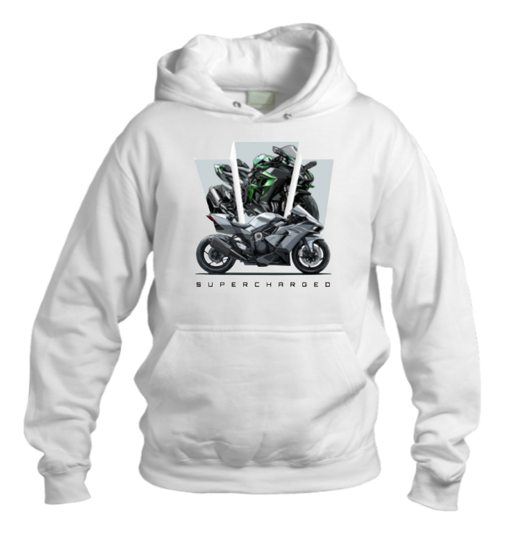 MOTOR CYCLE One Size hoodie White 1