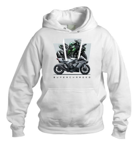 MOTOR CYCLE One Size hoodie White 1