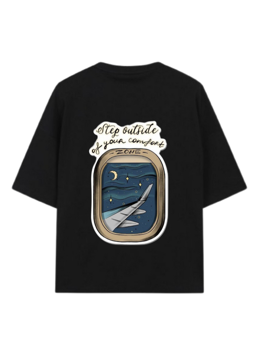 travel travellar t- shirt Black Back 1