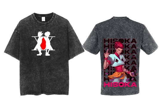 Hunter × Hunter t- shirt One Size Washed Back 1