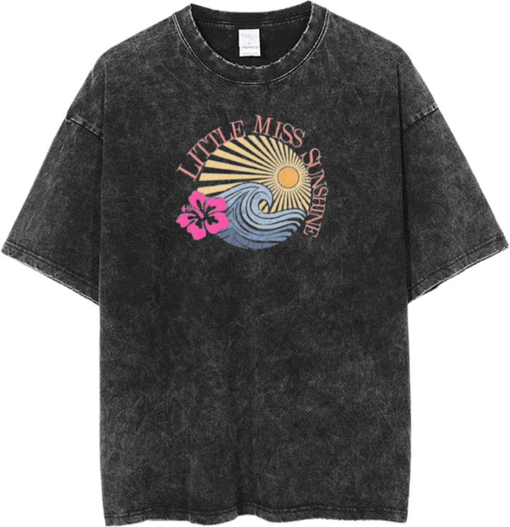 Summer Vibes One Size t- shirt Washed  1