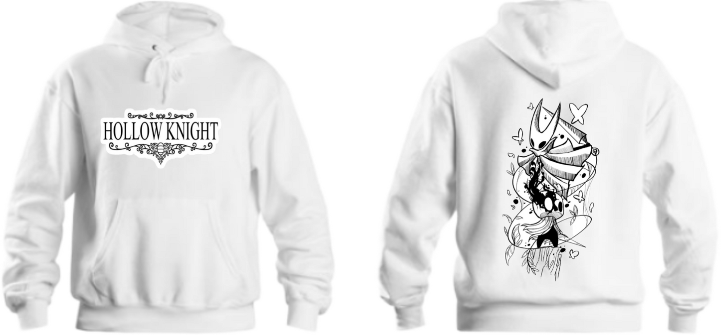 Hollow Knight One Size hoodie White Back 1