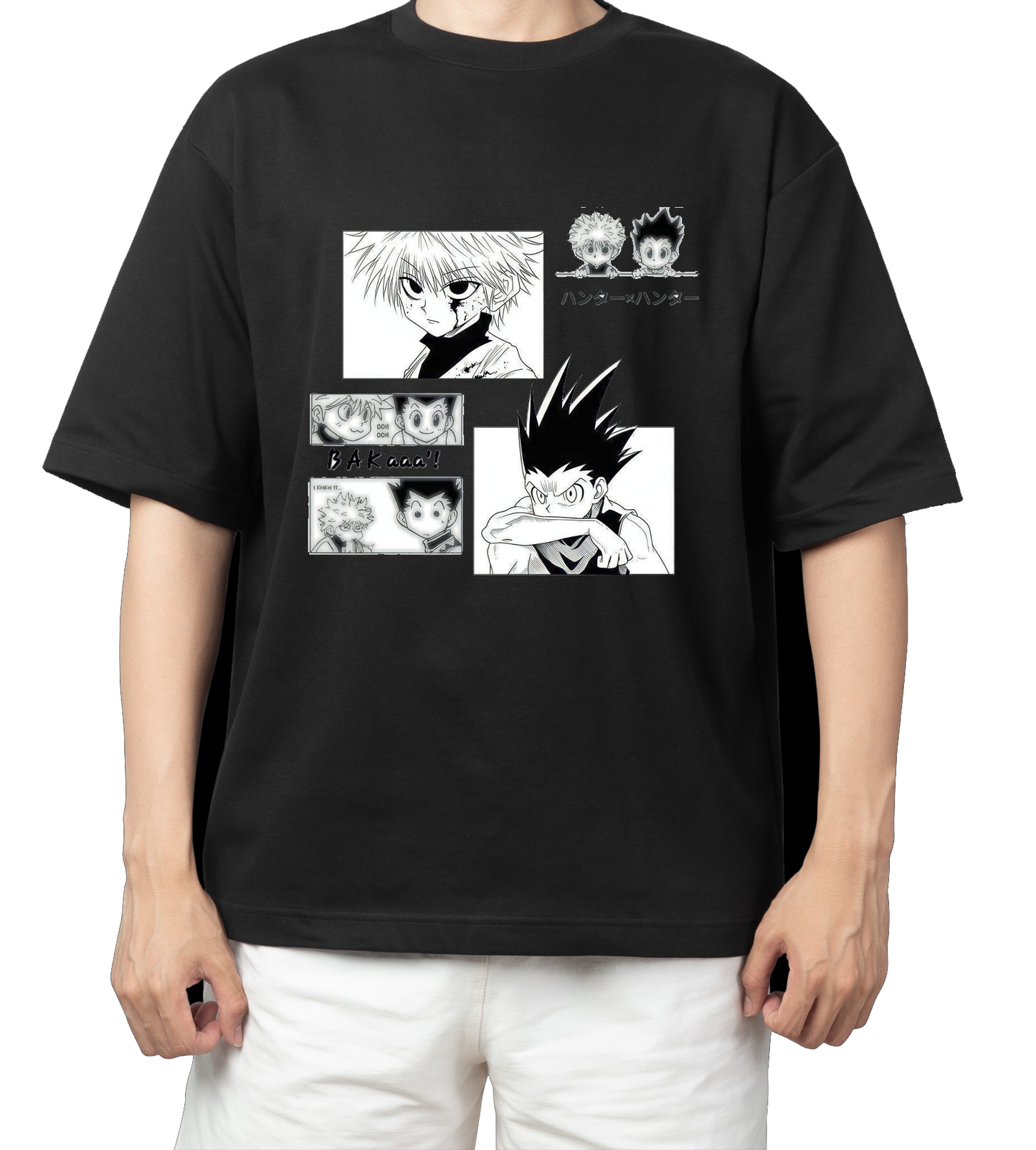 Hunter × Hunter  t- shirt One Size Black 1
