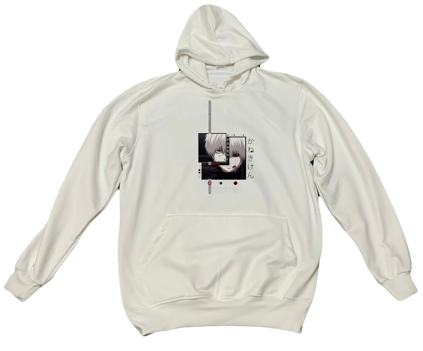 okyo Ghoul One Size hoodie White 20