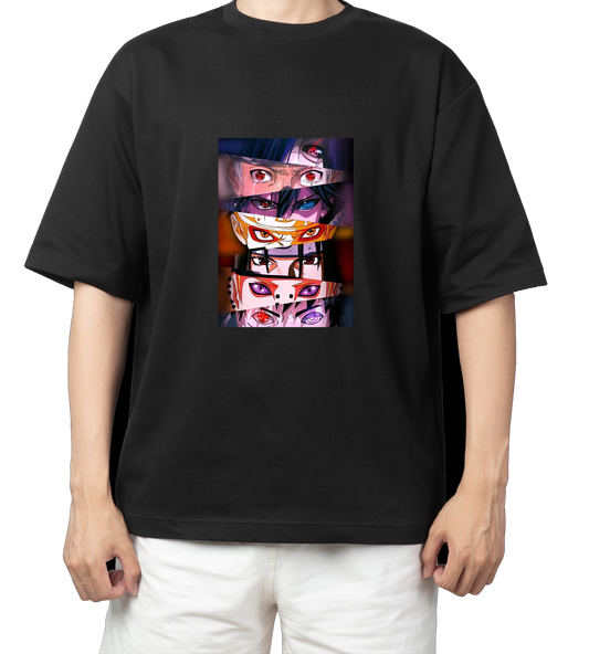 Naruto Shippuden t- shirt One Size Black 1