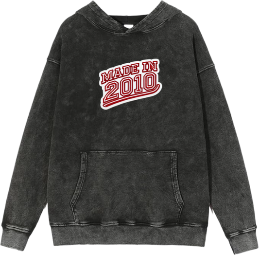 age Oversize  Hoodie Washed gray 2010