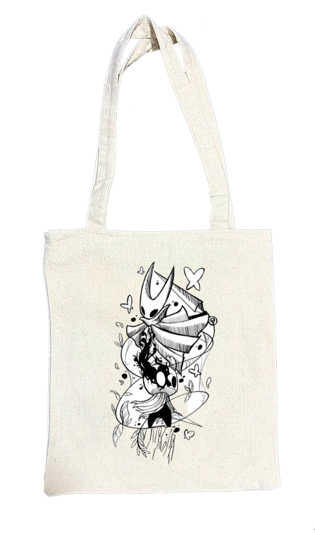 Hollow Knight tote bag beige 1