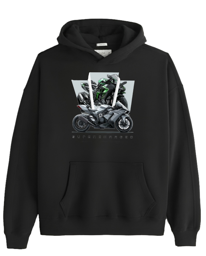 MOTOR CYCLE One Size hoodie Black 1