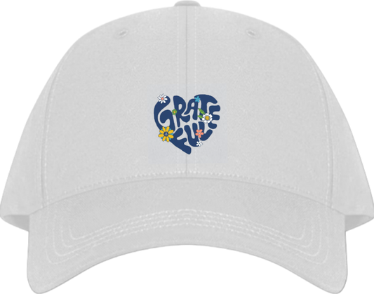 GRATEFUL Baseball cap White 199