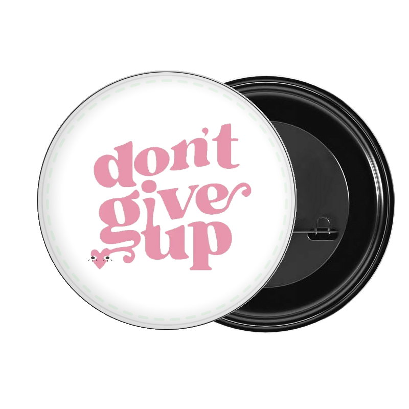 brooch Don't give up 202