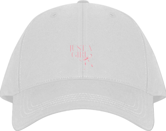 JUST A GIRL Baseball cap White 201