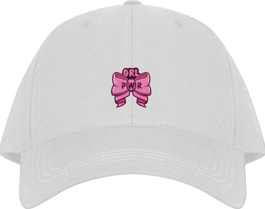 GRL PWR Baseball cap White 202