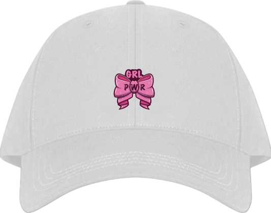 GRL PWR Baseball cap White 202