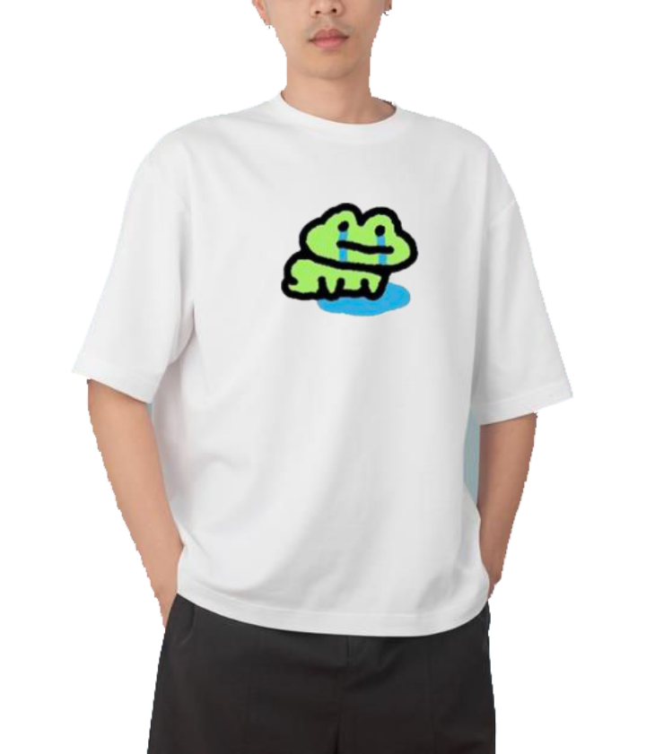 Frog One Size t- shirt White 20