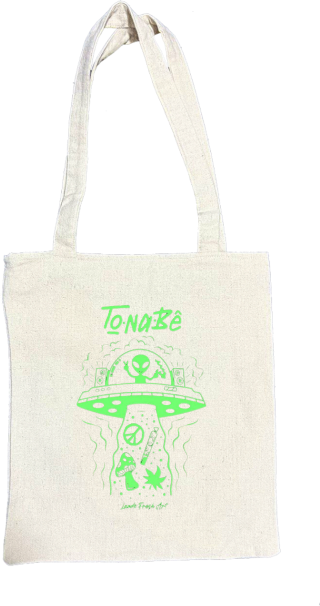 aliens tote bag Beige 20