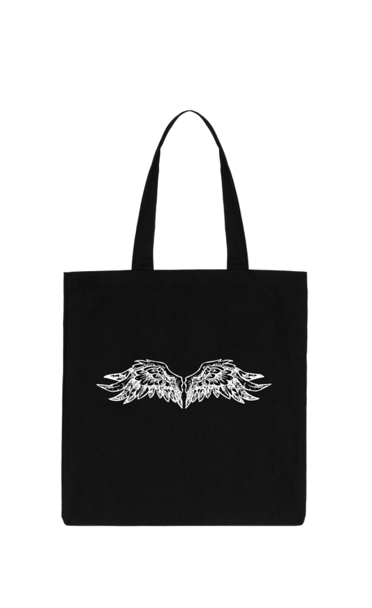 Goth tote bag Black 20