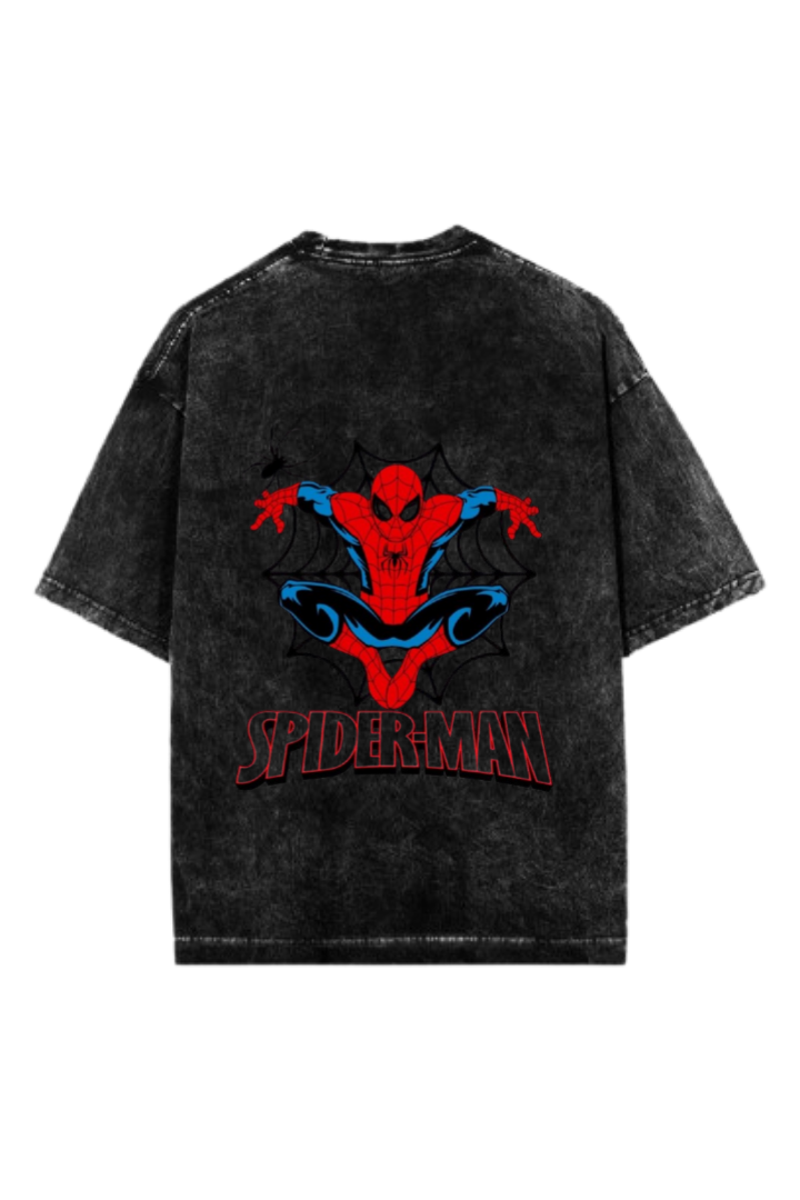 Spiderman t- shirt One Size Washed Back 20