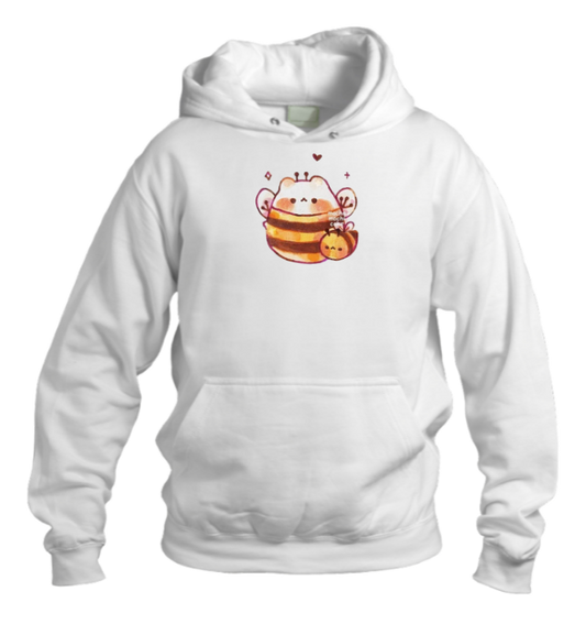 bunny Oversize Hoodie White 20