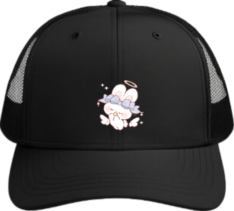 bunny Baseball cap Black 20
